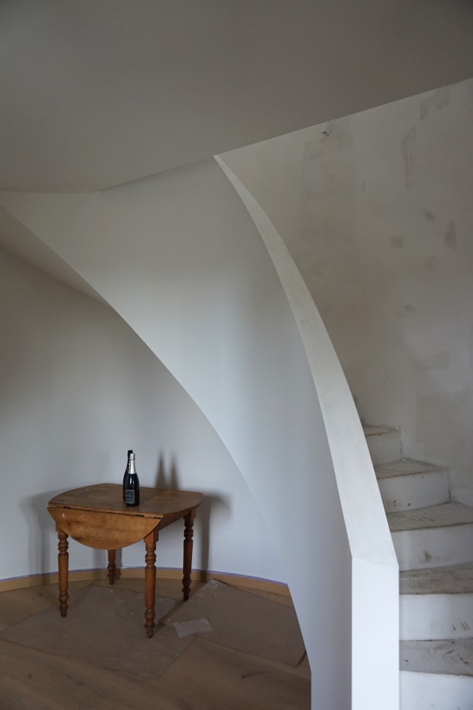 Escalier courbe