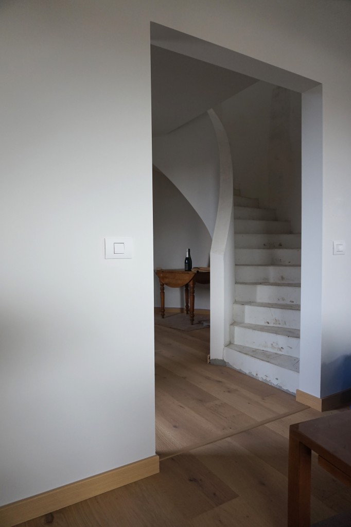 Escalier courbe